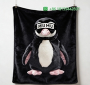 Miumiu Throw Blankets